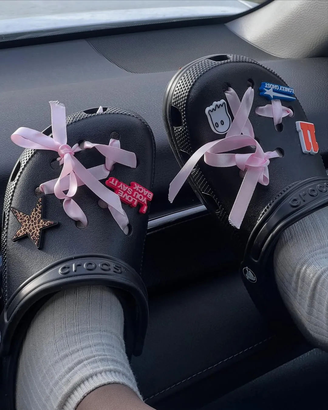 Custom rubber jibbitz set we made for Lonely Ghost