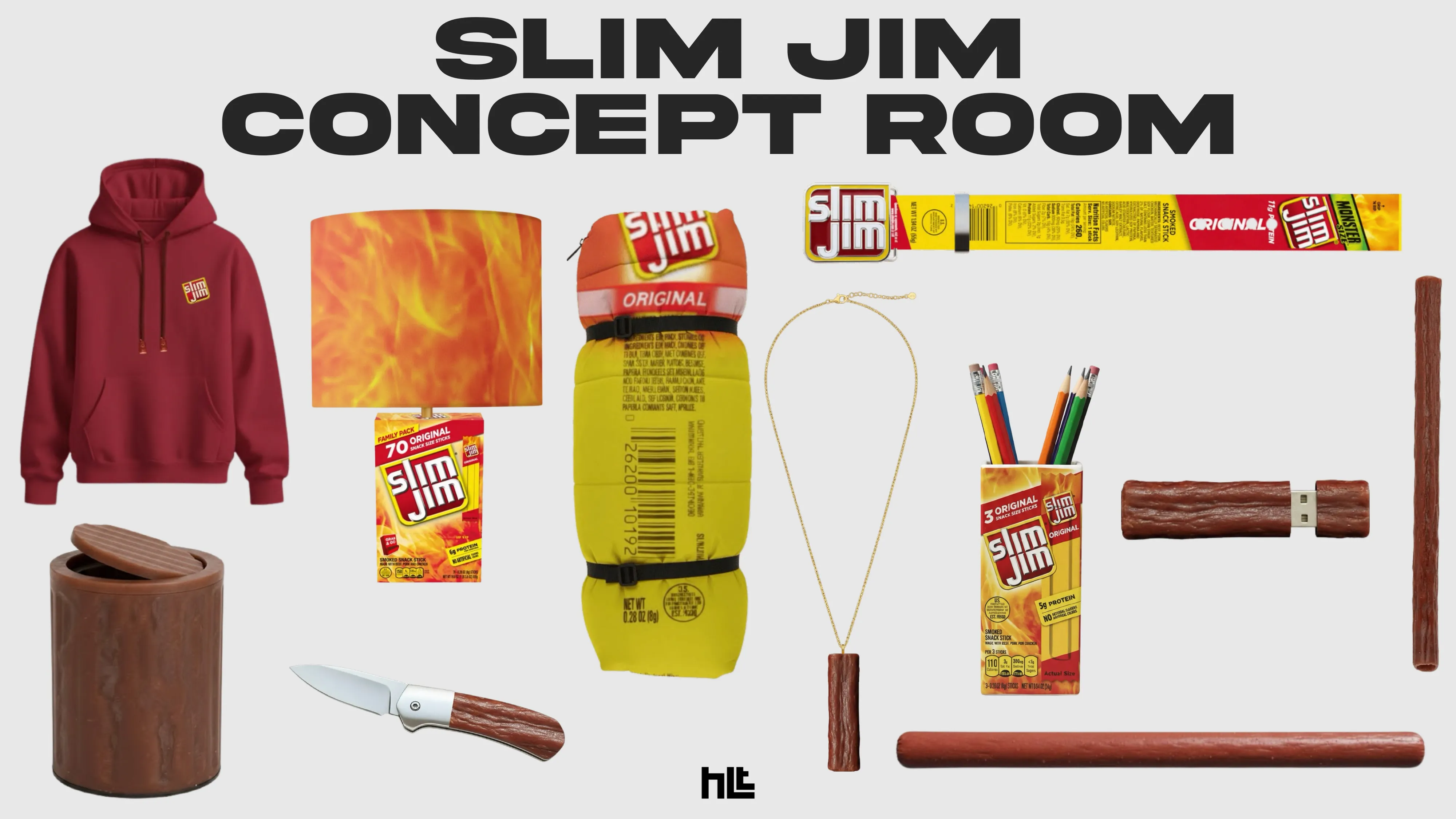 Our vision for Slim Jim branded merch 