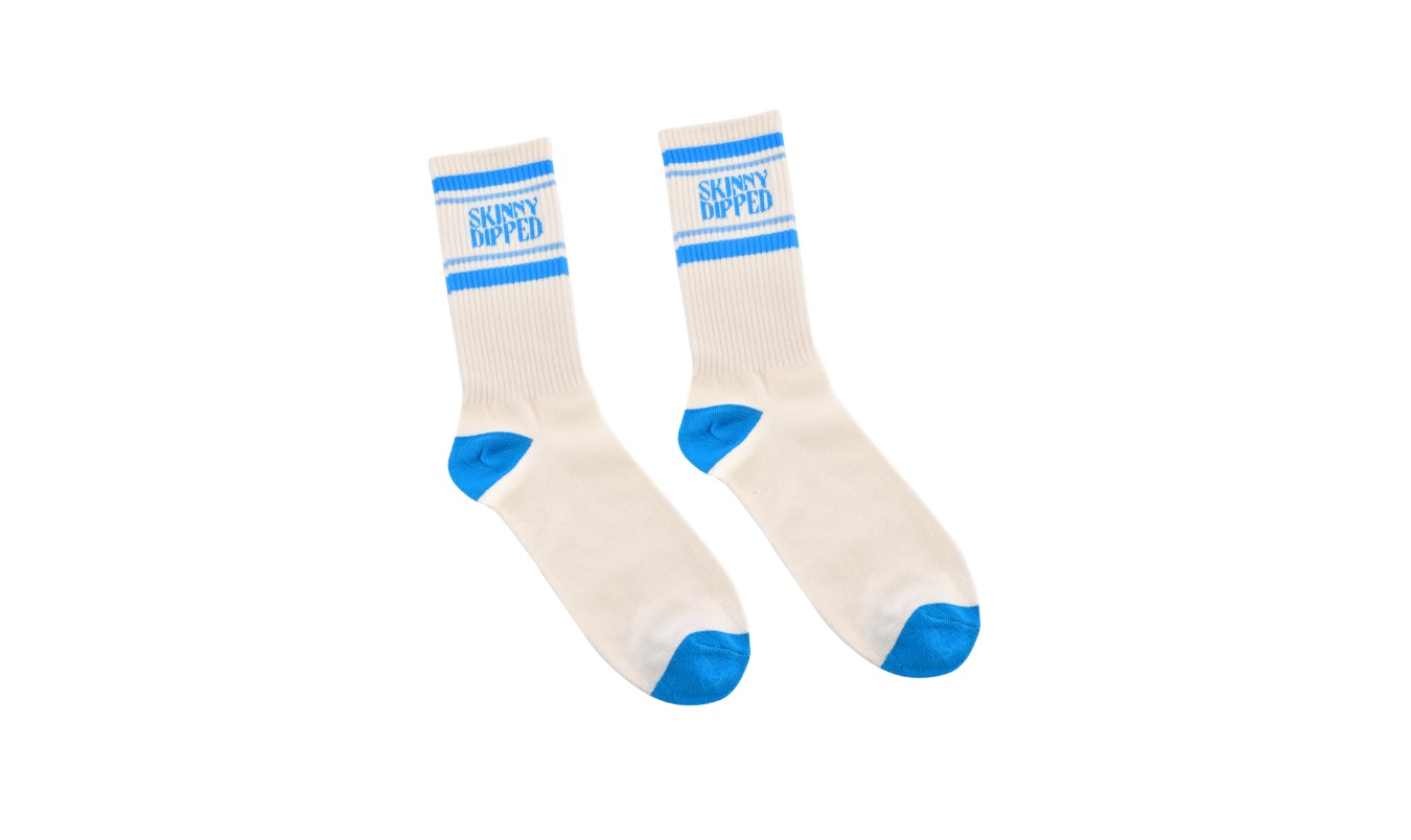 Custom socks for Skinny Dipped