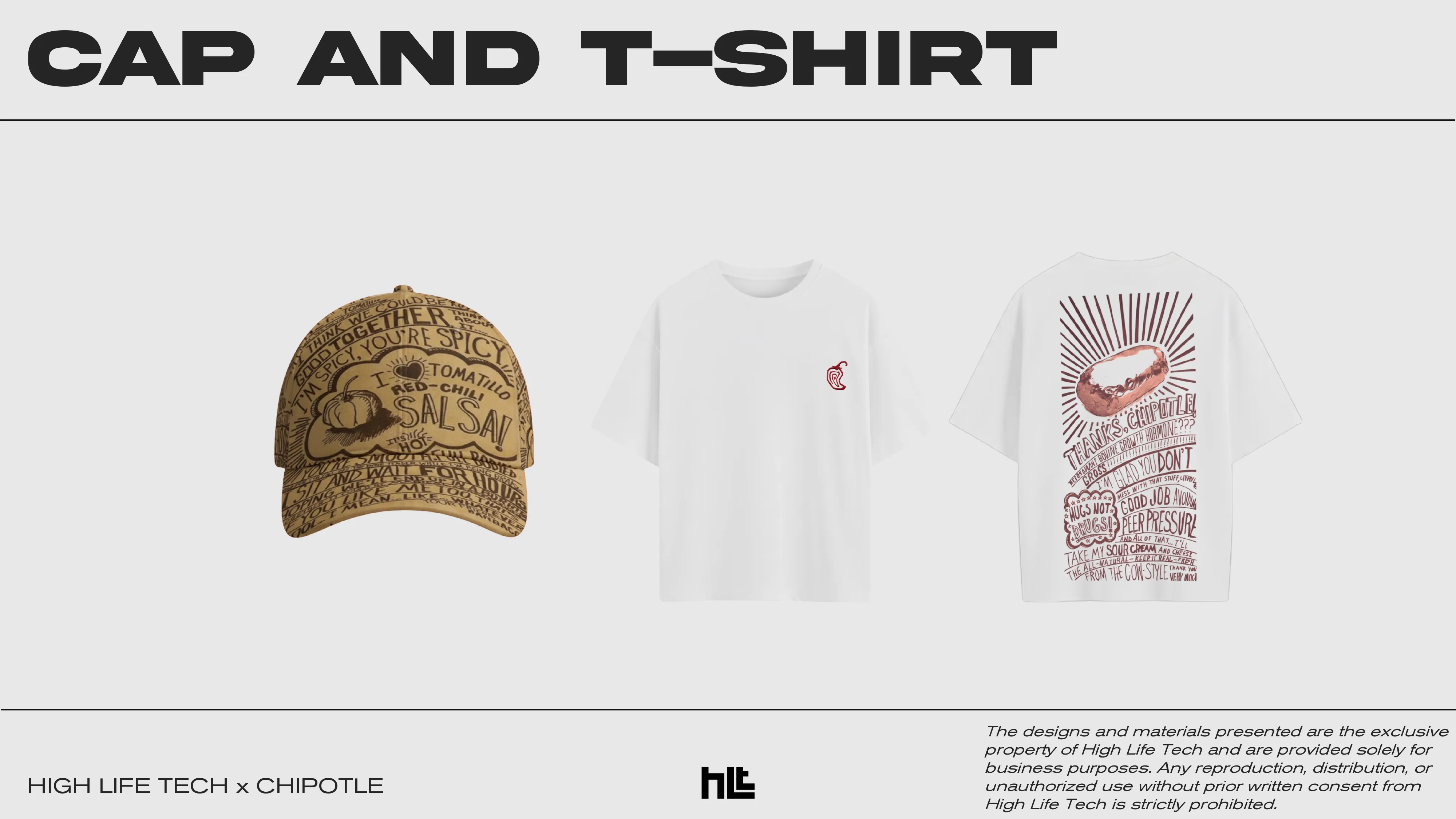 Custom chipotle branded apparel ideas