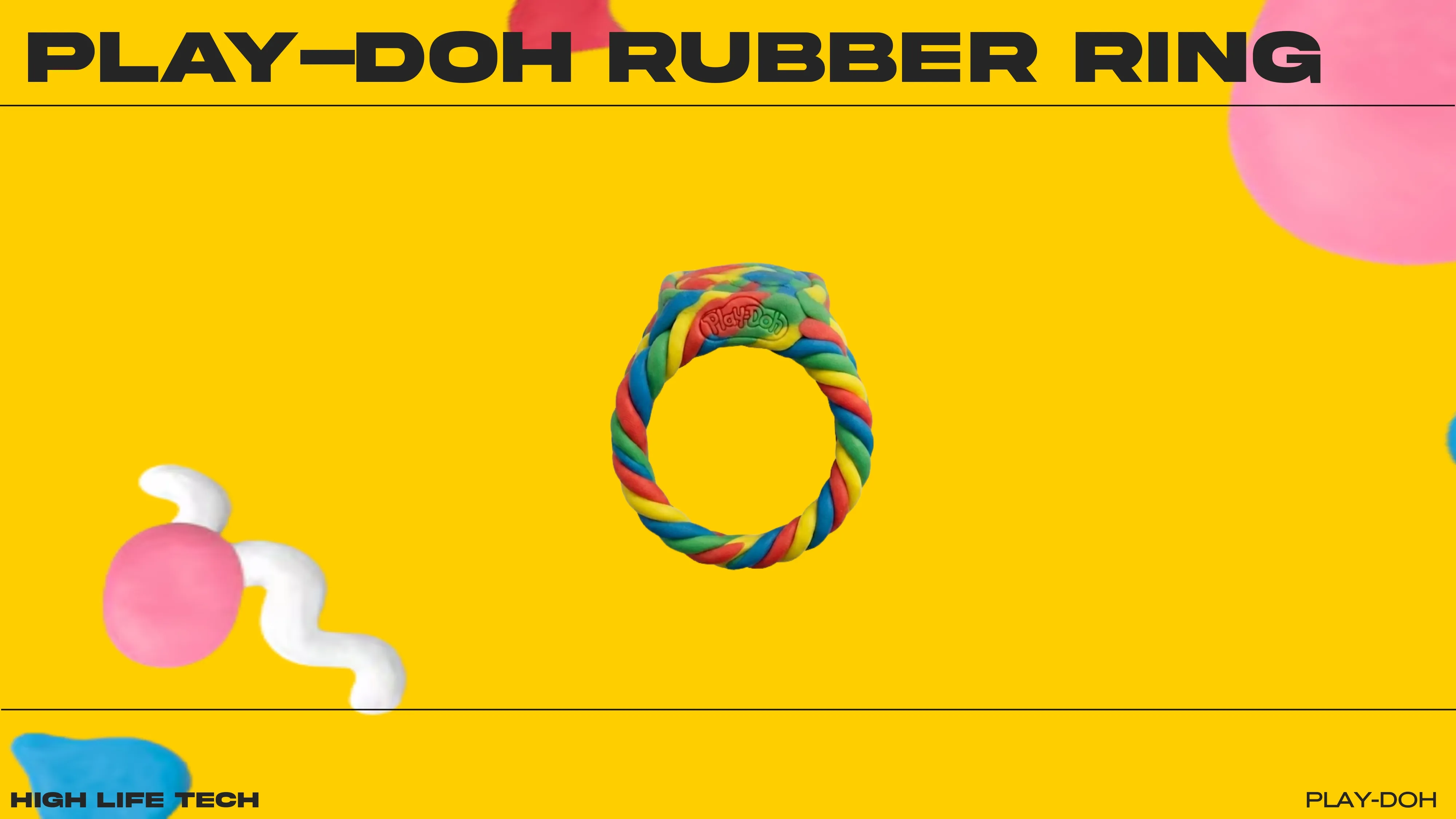 Custom Playdoh rubber ring
