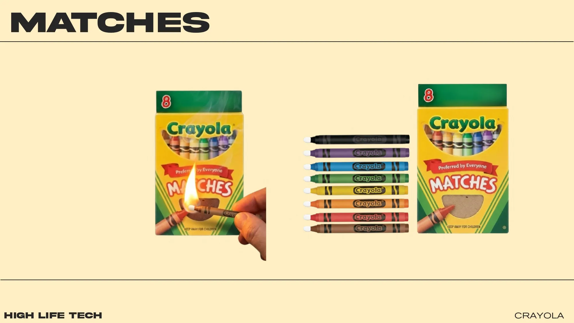 Crayola Box match set