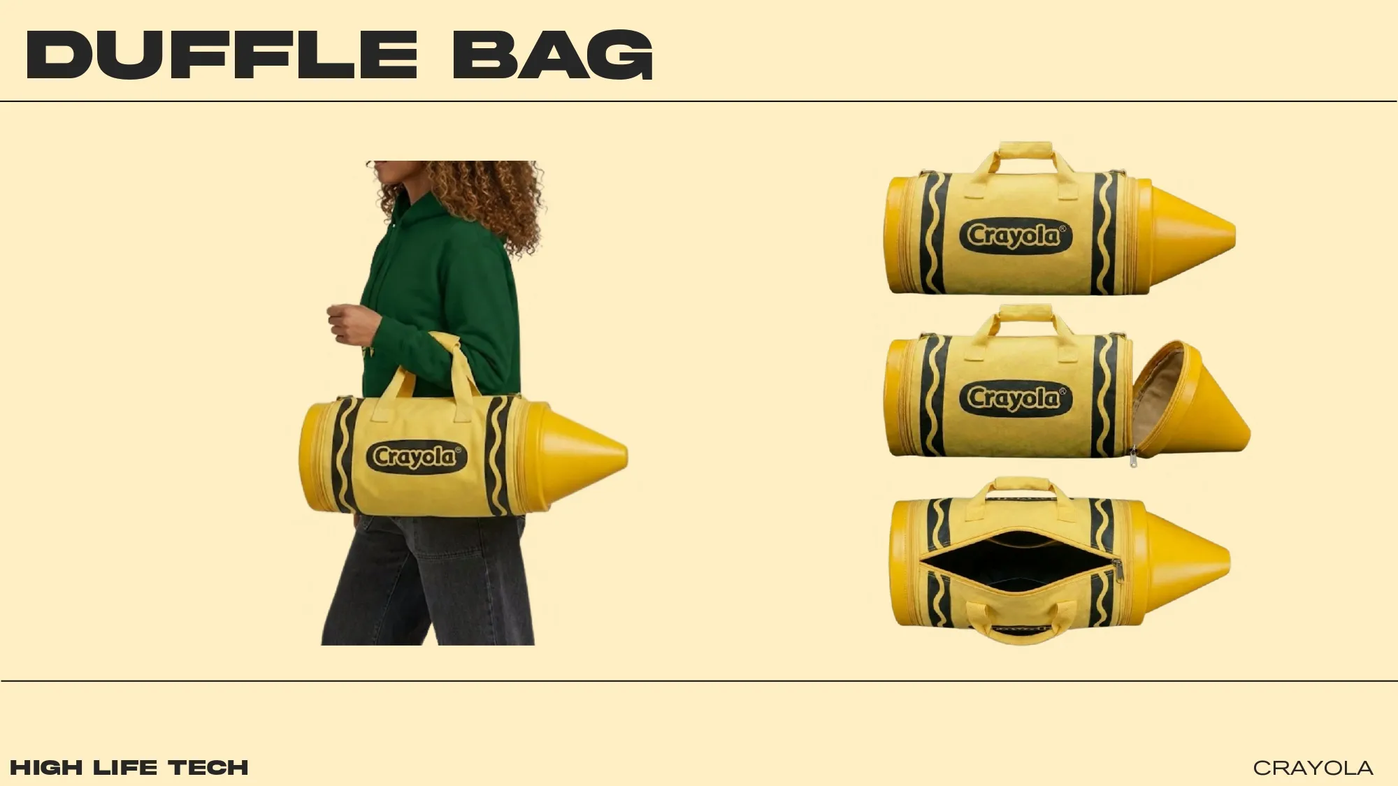 The Crayon Duffel