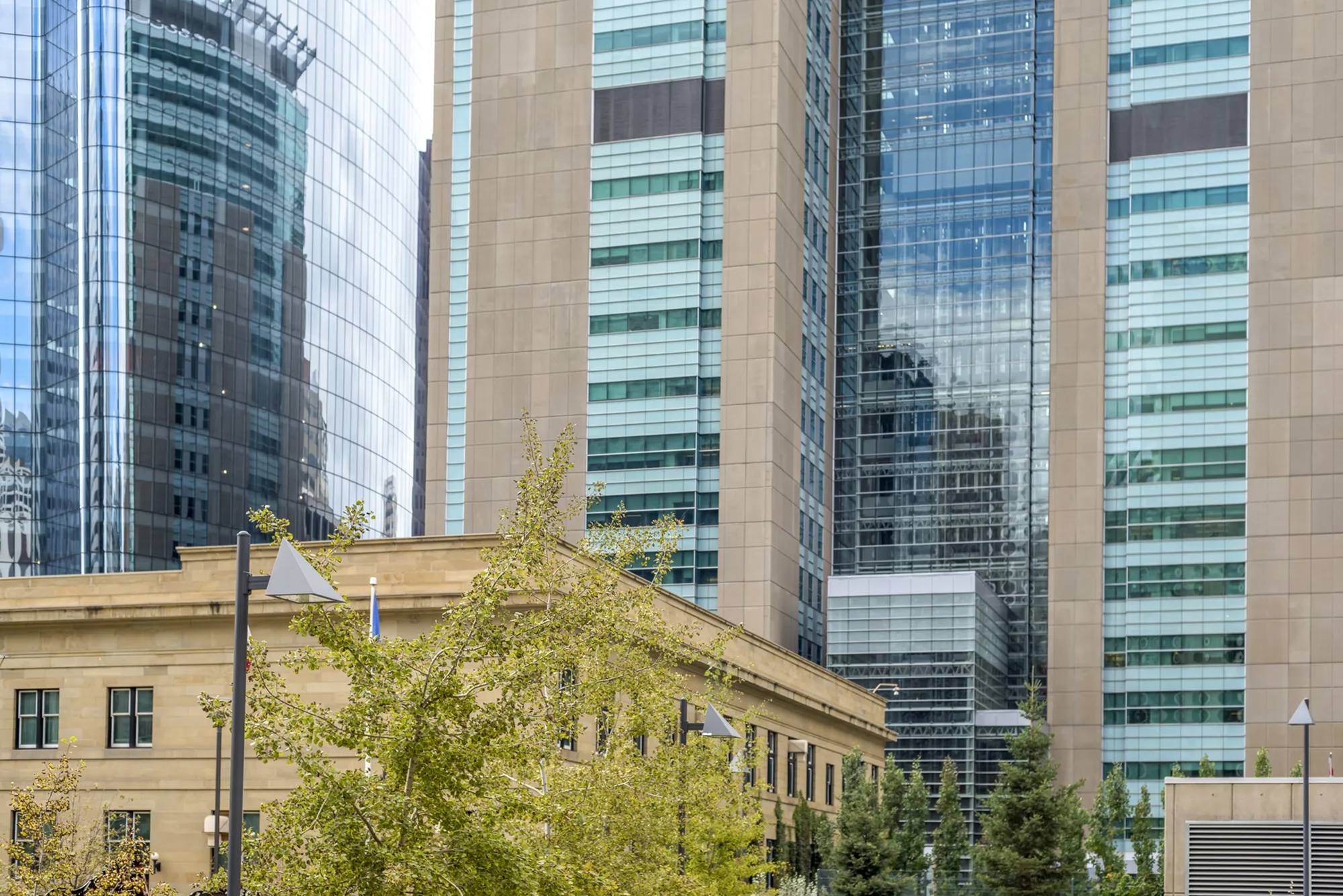 A photo of a cityscape