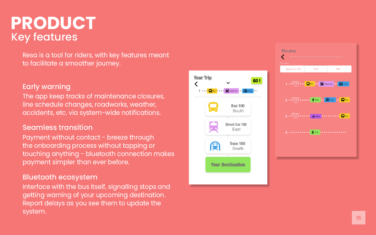 Product Key Features