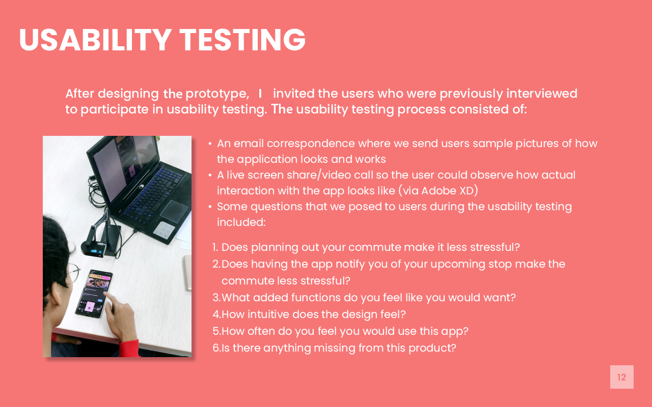 Usability Testing Page 1