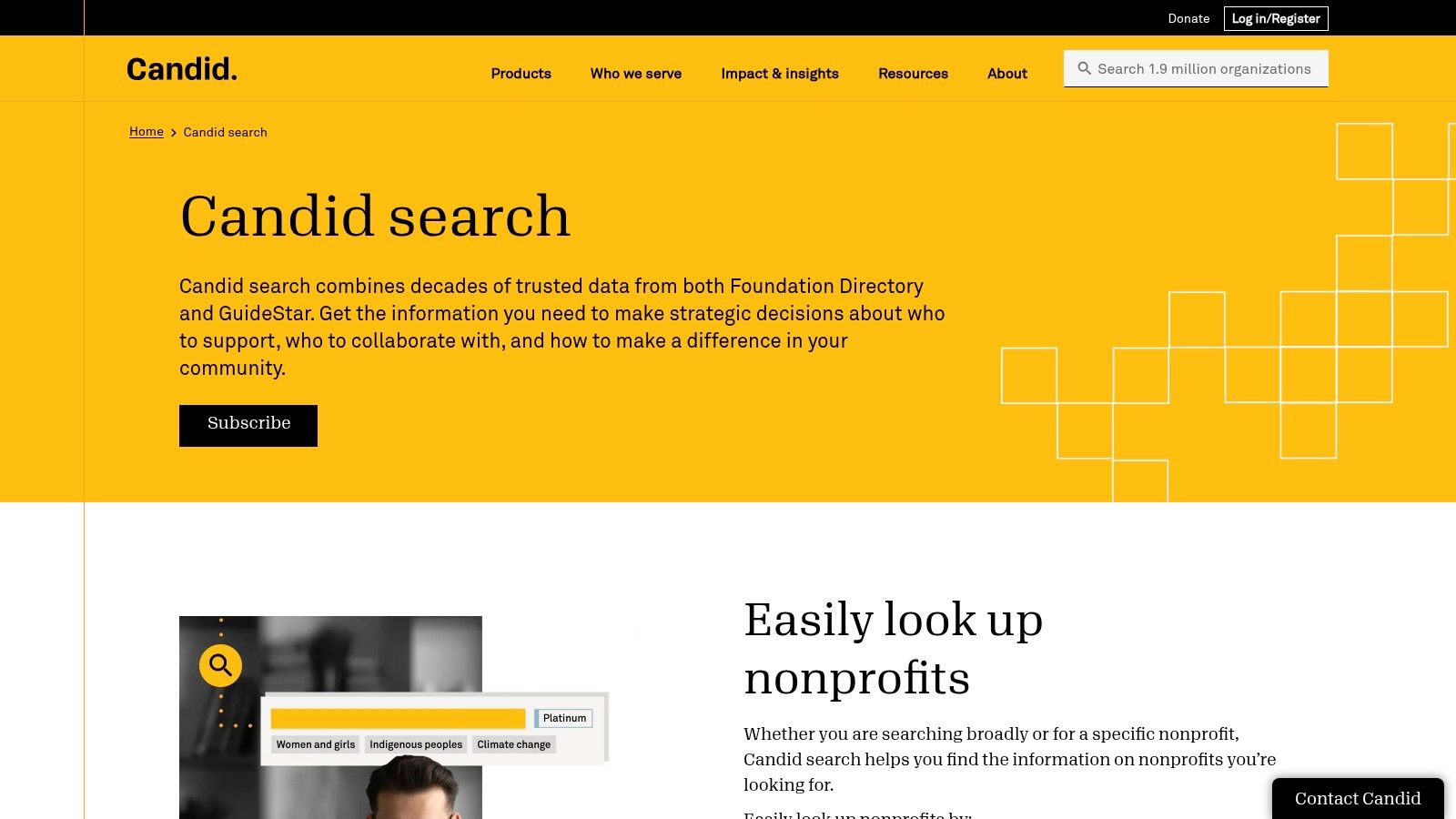 Candid – Foundation Directory (Candid Search)