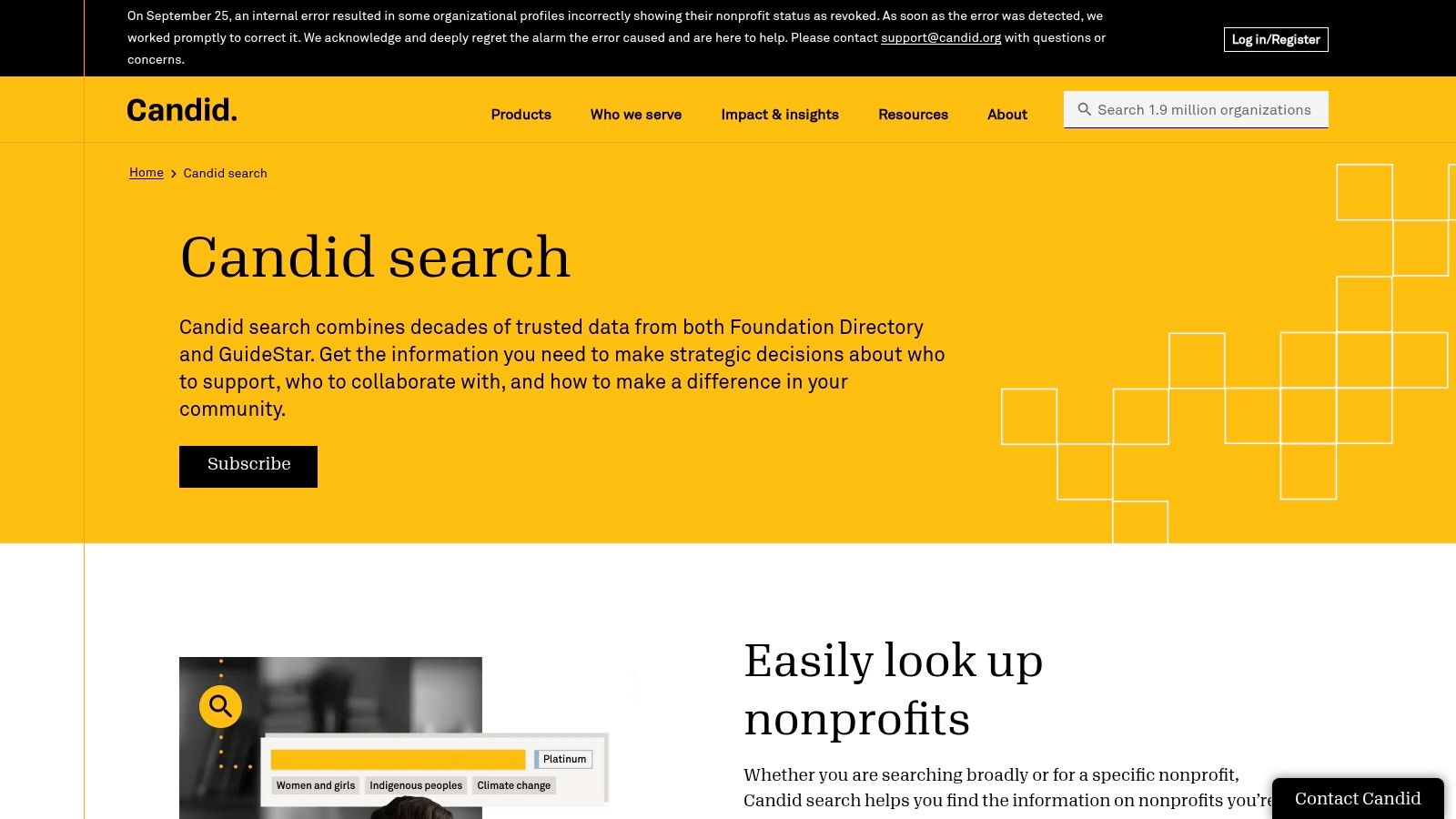 Candid – Foundation Directory