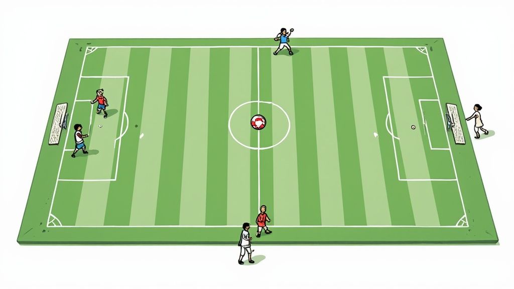 An organizational chart showing interconnected roles in a nonprofit setting