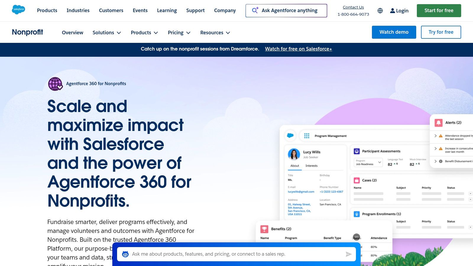 Salesforce Nonprofit Cloud
