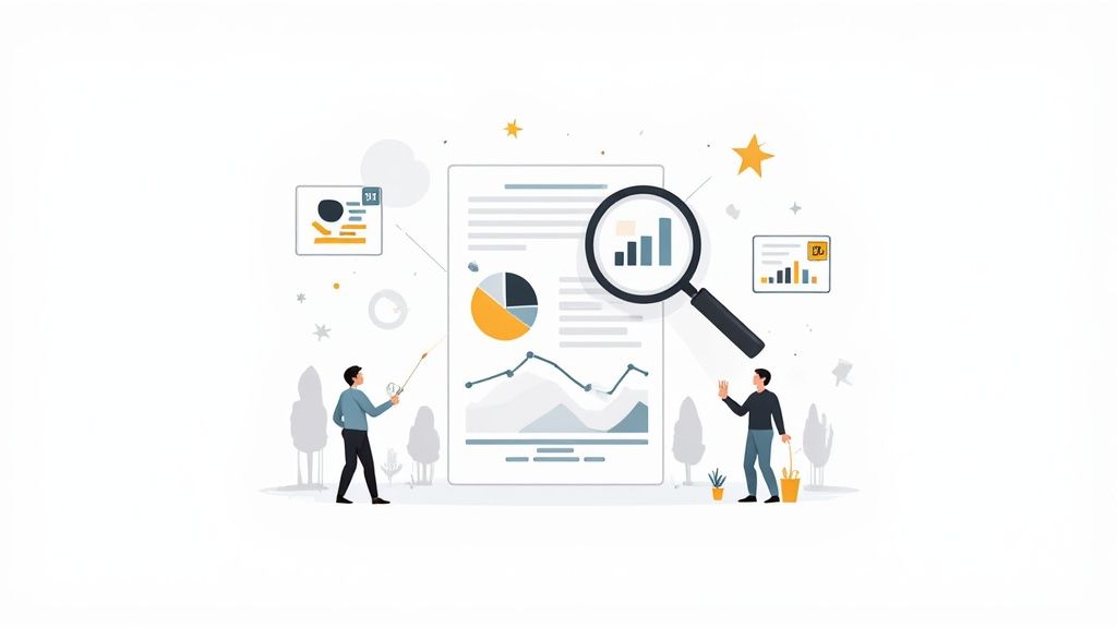 A person at a desk surrounded by papers and a laptop, looking thoughtful.