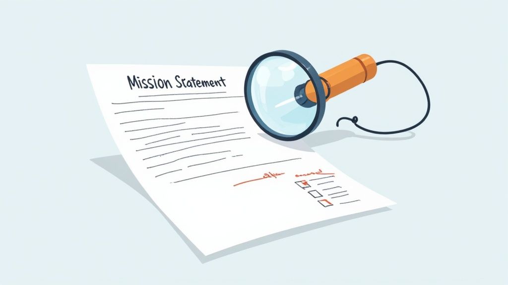 A person researching on a laptop with sticky notes and a cup of coffee nearby, representing the preparation phase of writing a letter of inquiry.