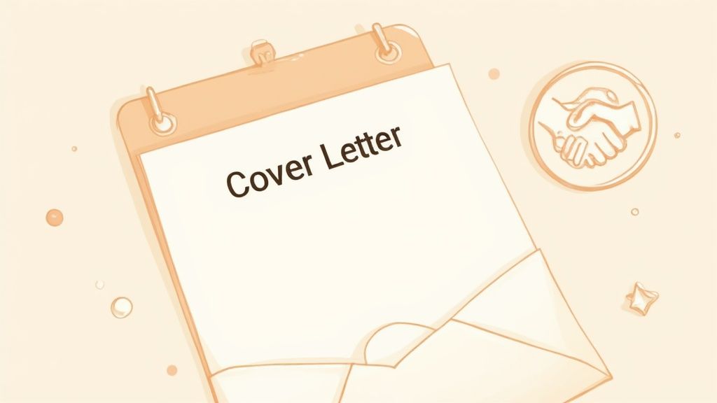 A person sitting at a desk, carefully signing a cover letter for a grant proposal with a fountain pen, symbolizing the personal touch and importance of the document.