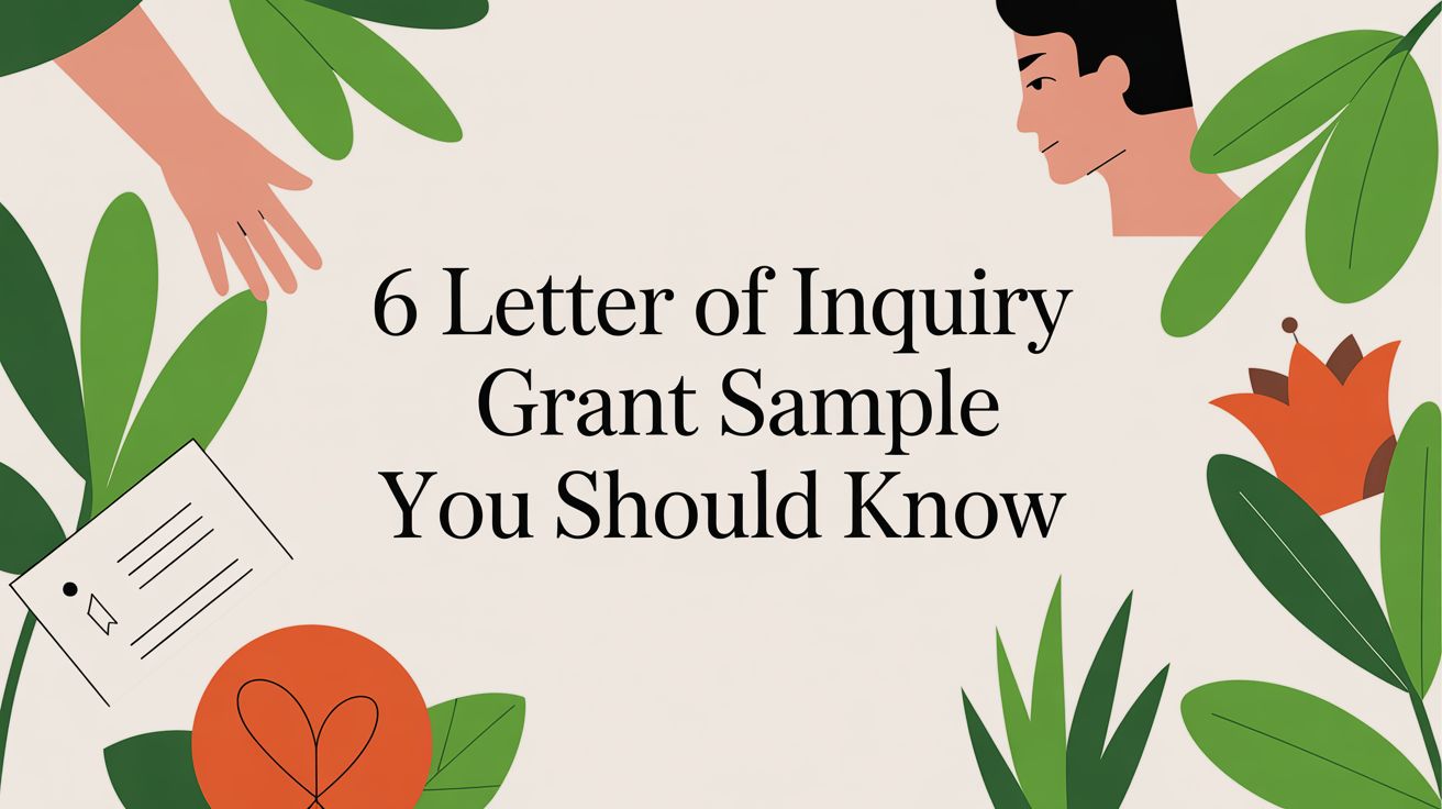 6 Letter of inquiry grant sample You Should Know
