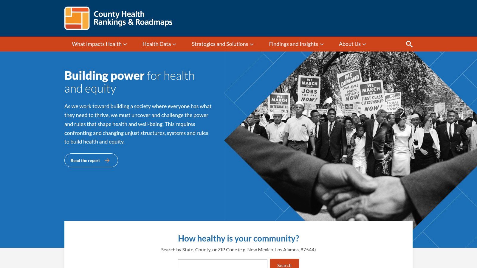 County Health Rankings & Roadmaps (CHR&R)