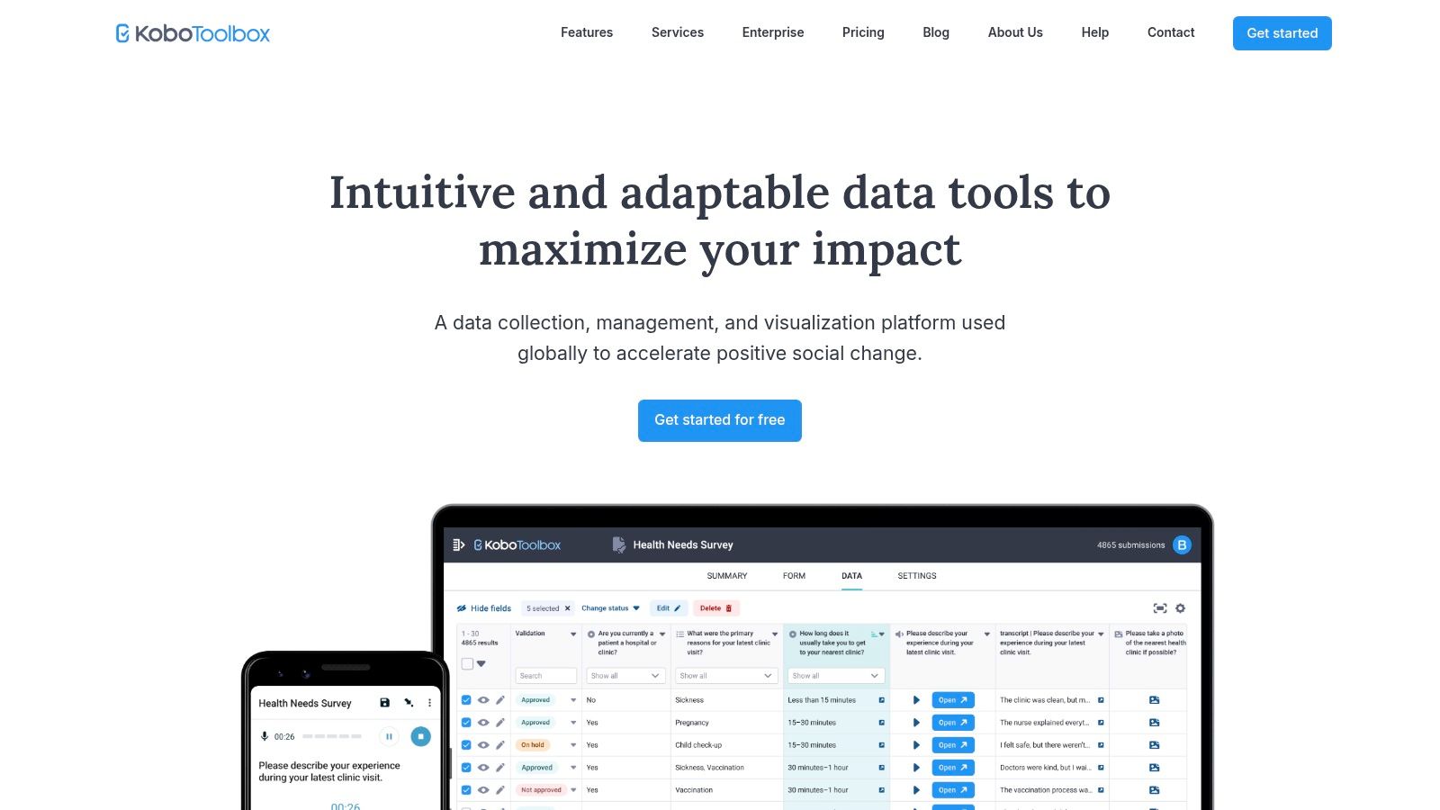 KoboToolbox (and Kobo Academy)