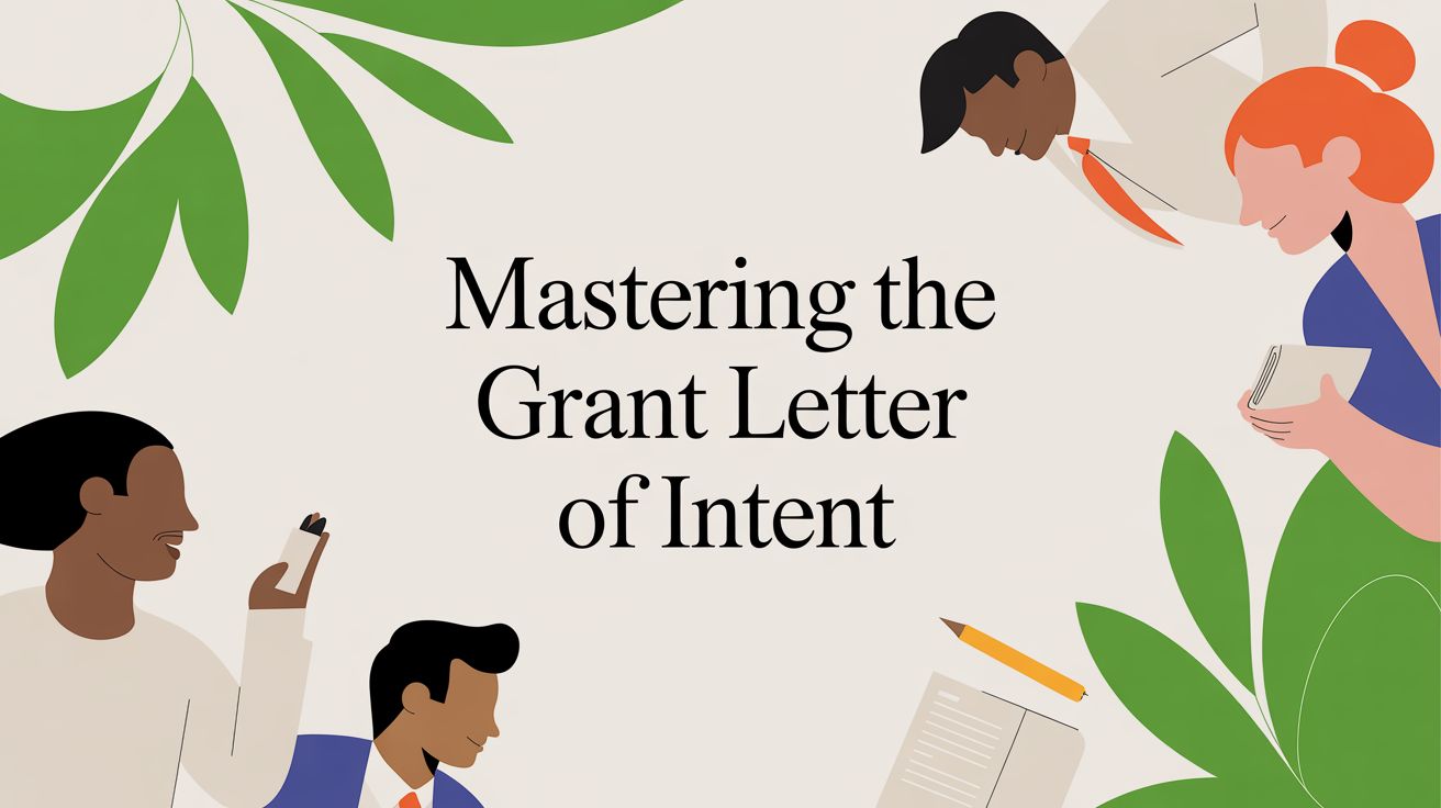 Mastering the Grant Letter of Intent