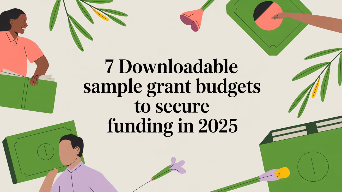 7 Downloadable Sample Grant Budgets To Secure Funding In 2025