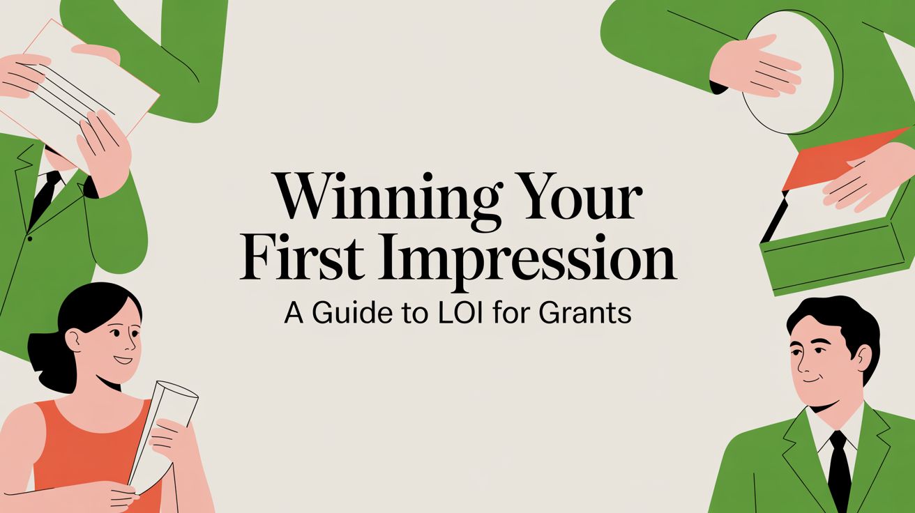 Winning Your First Impression A Guide to LOI for Grants
