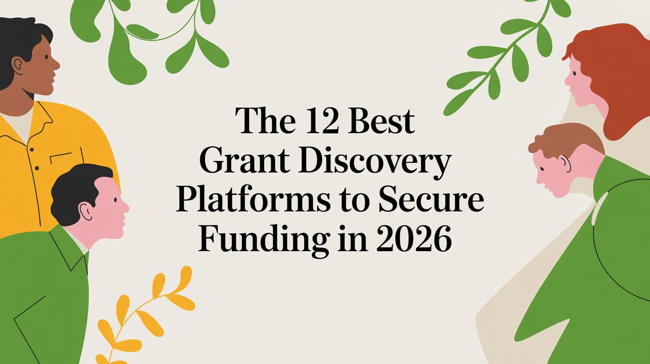 The 12 Best Grant Discovery Platforms to Secure Funding in 2026