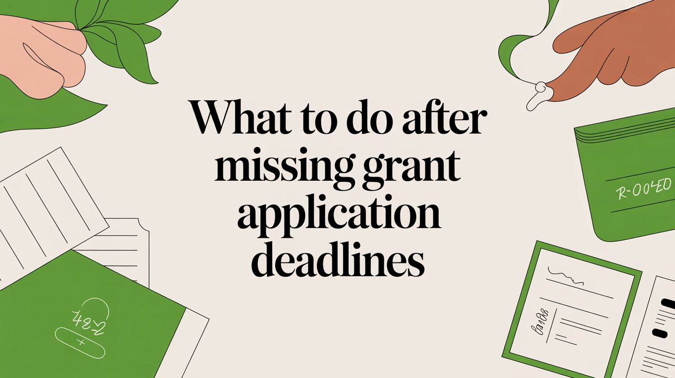 What to Do After Missing Grant Application Deadlines