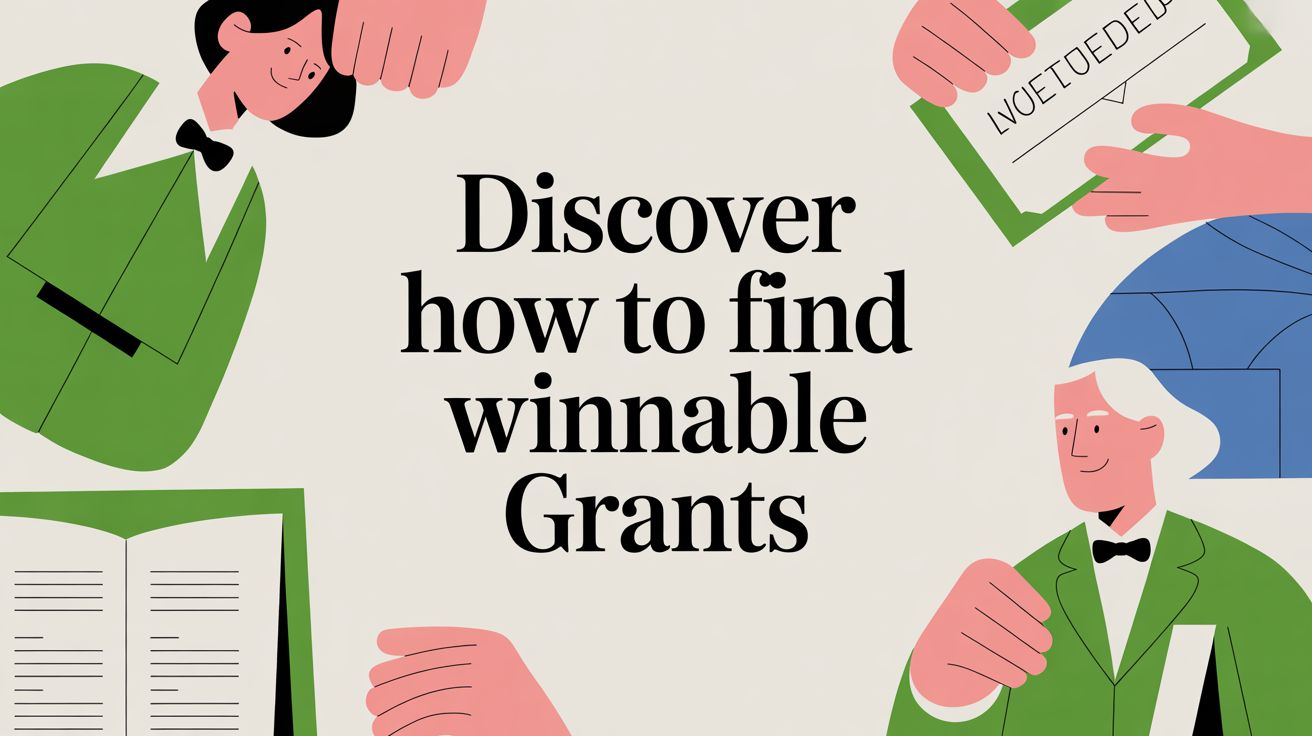 Discover how to find winnable grants