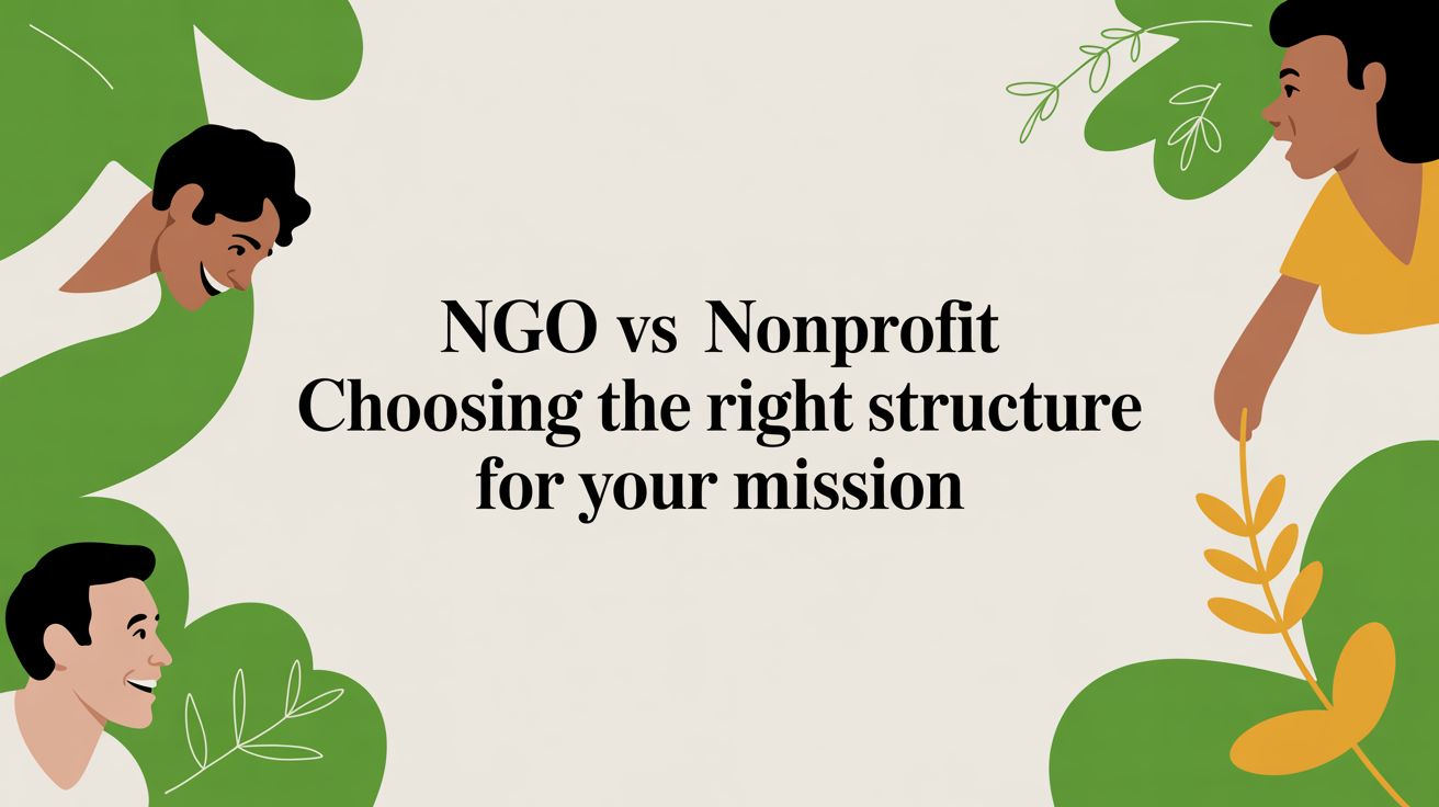 NGO vs Nonprofit Choosing the Right Structure for Your Mission