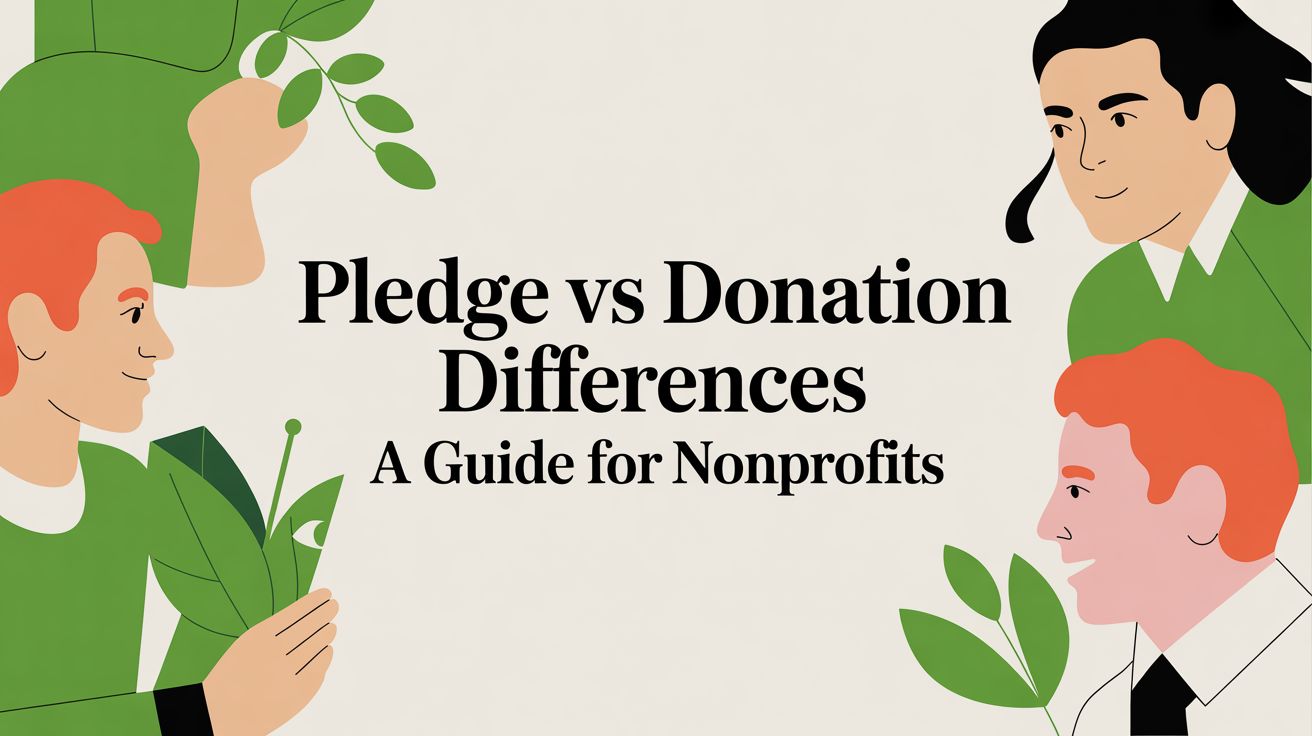 Pledge vs Donation Differences A Guide for Nonprofits