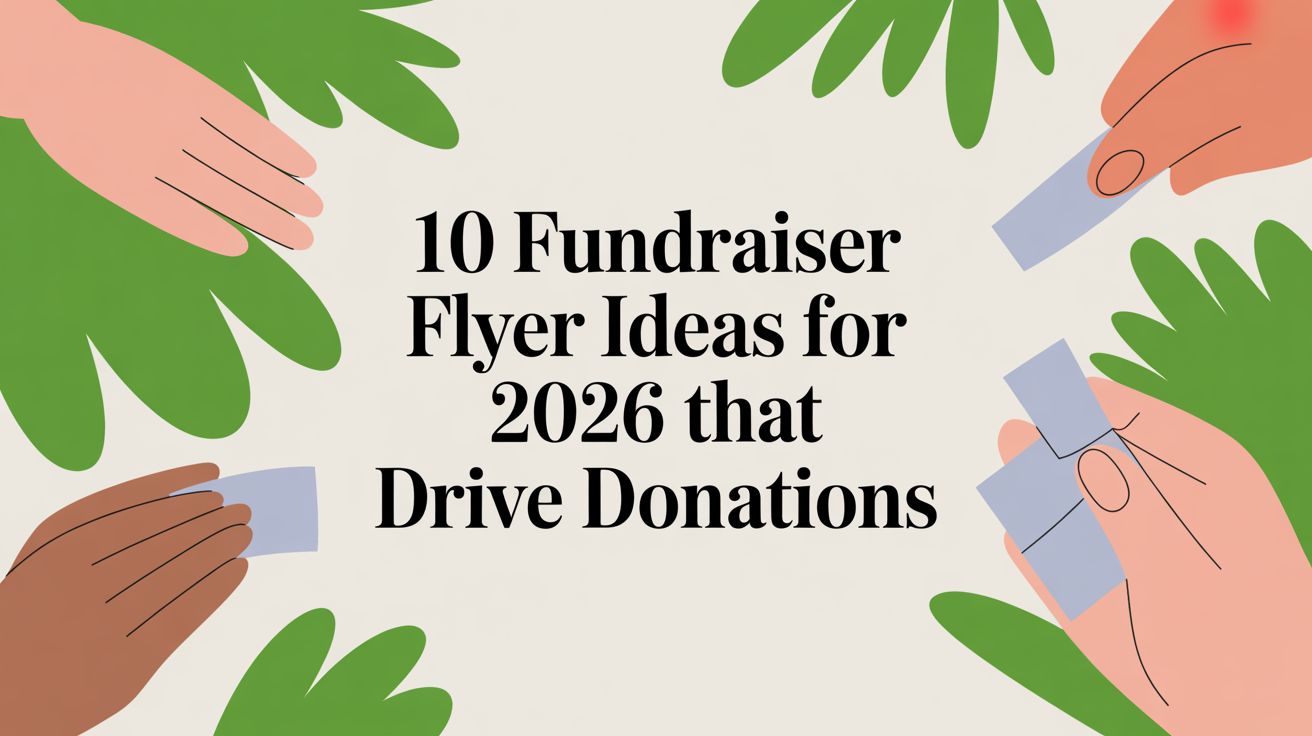 10 Fundraiser Flyer Ideas for 2026 That Drive Donations
