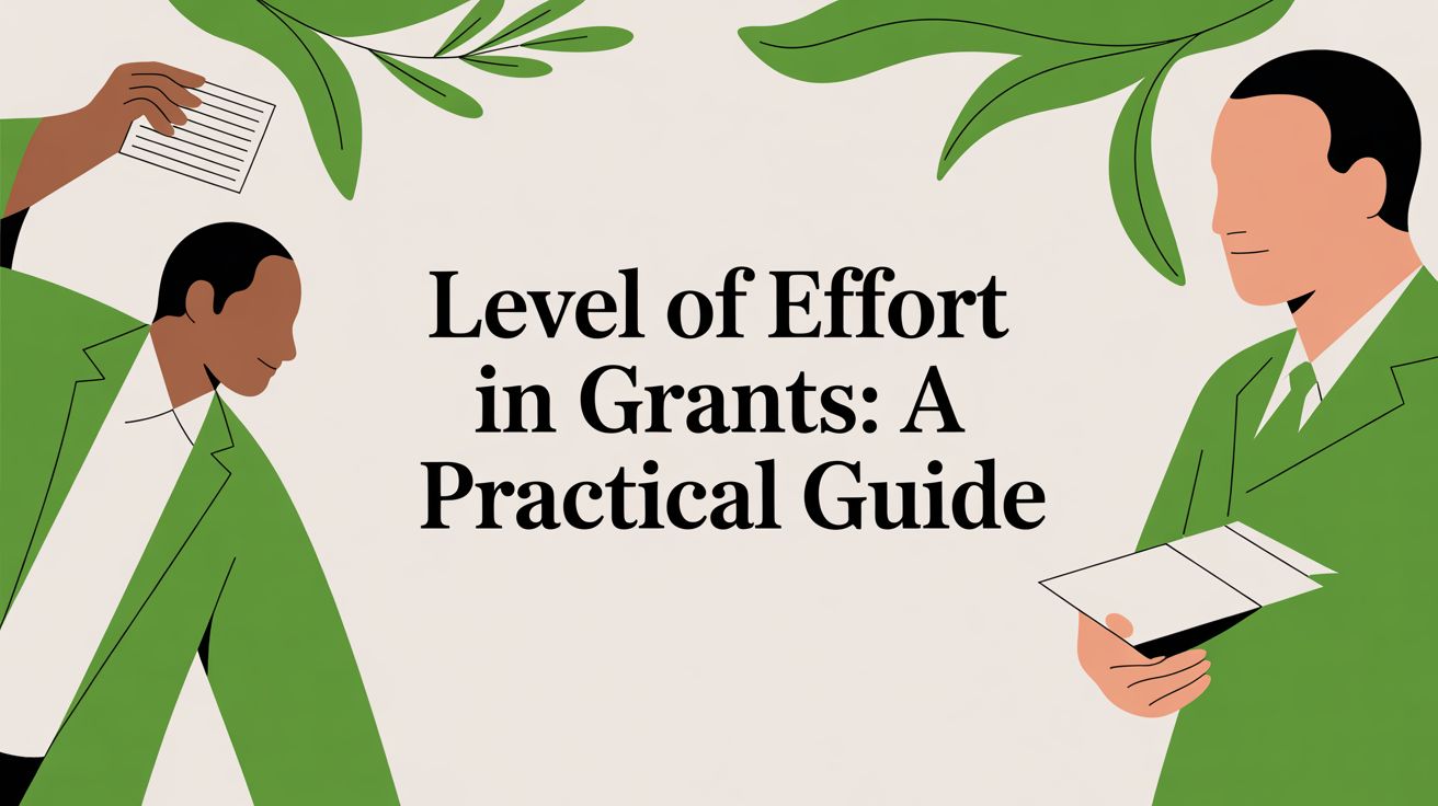 Level of Effort in Grants: A Practical Guide