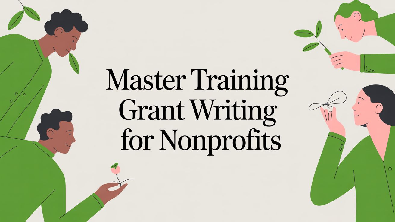 Master Training Grant Writing for Nonprofits