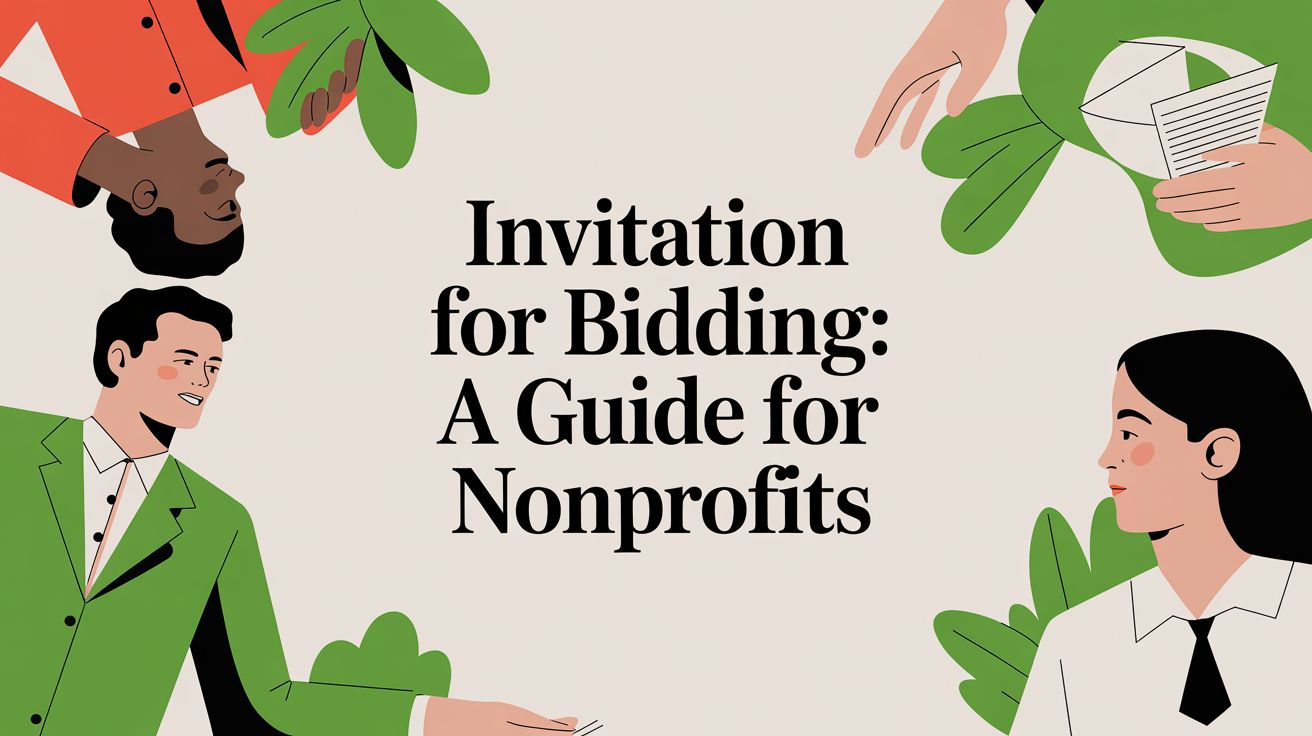 Invitation for Bidding: A Guide for Nonprofits