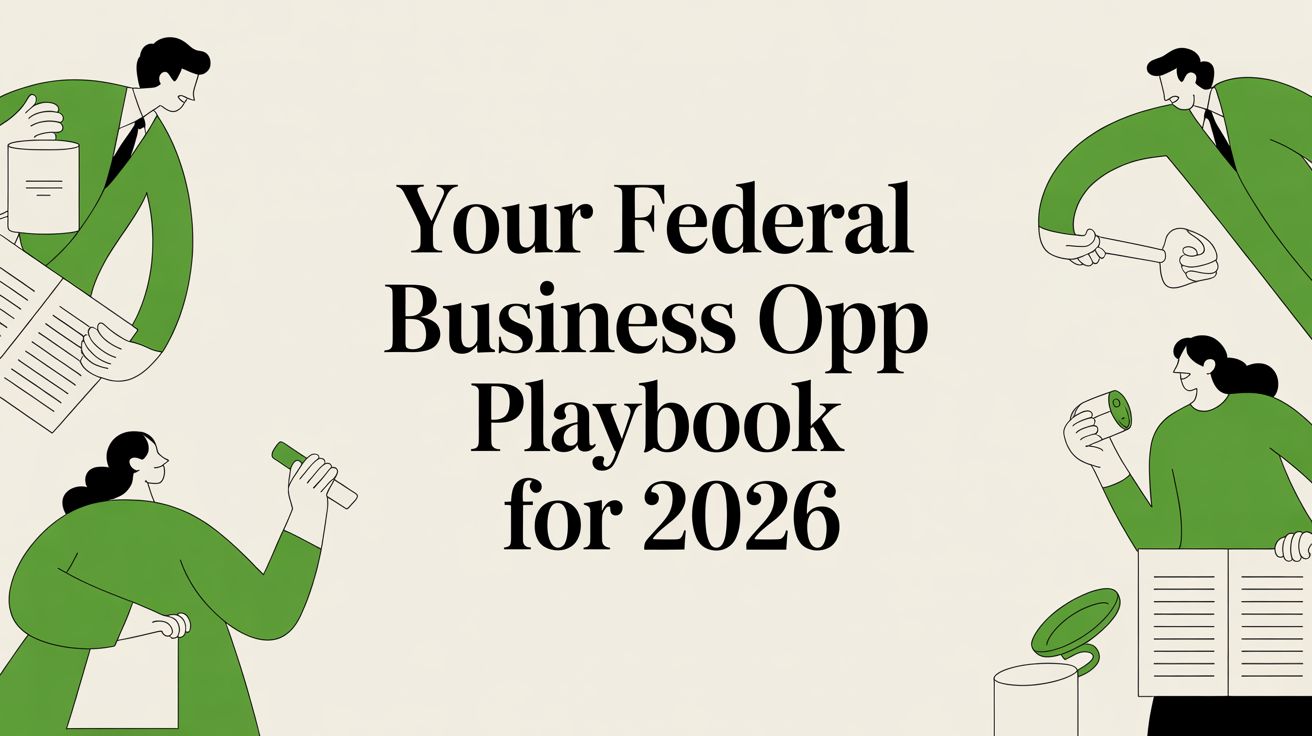 Your Federal Business Opp Playbook for 2026