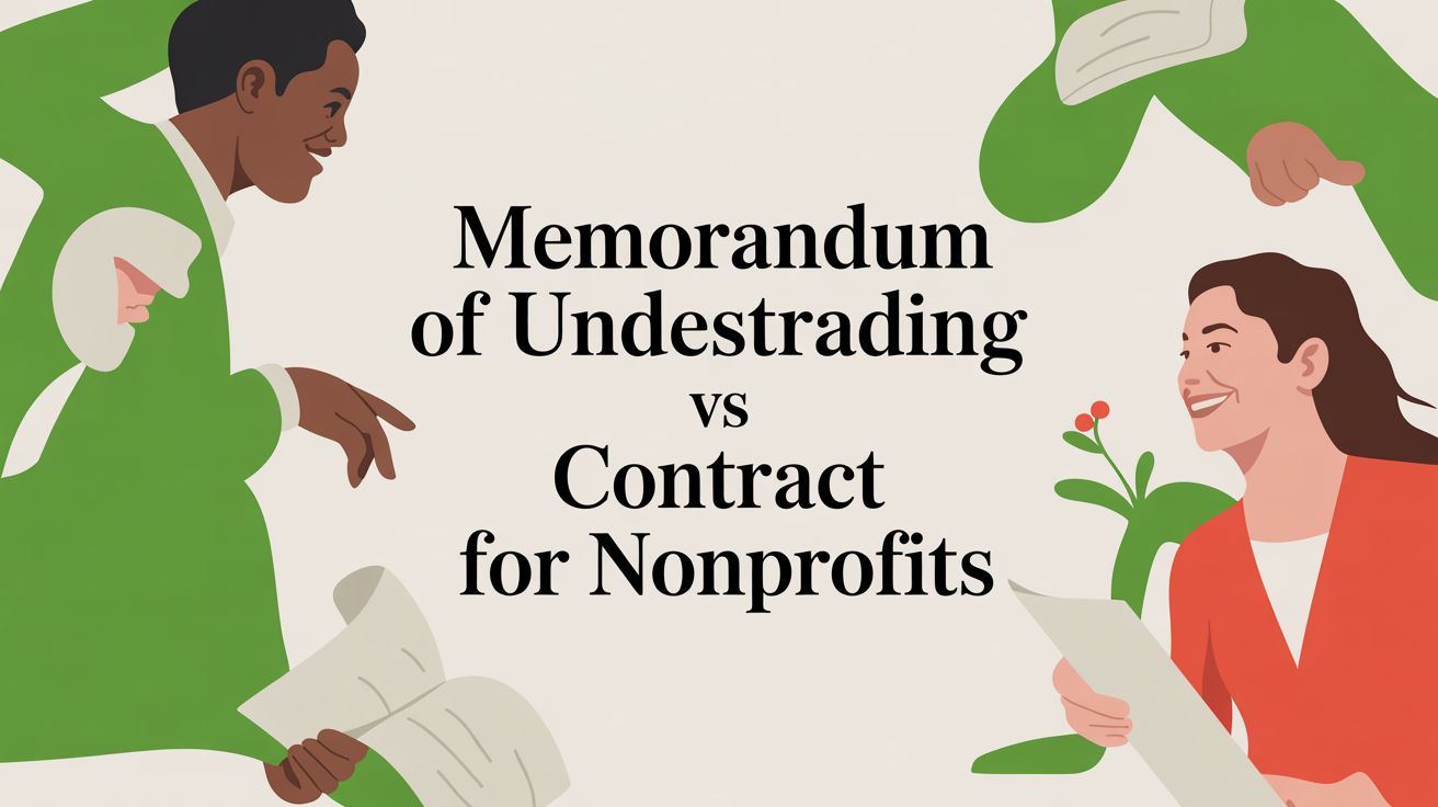 Memorandum of Understanding vs Contract for Nonprofits