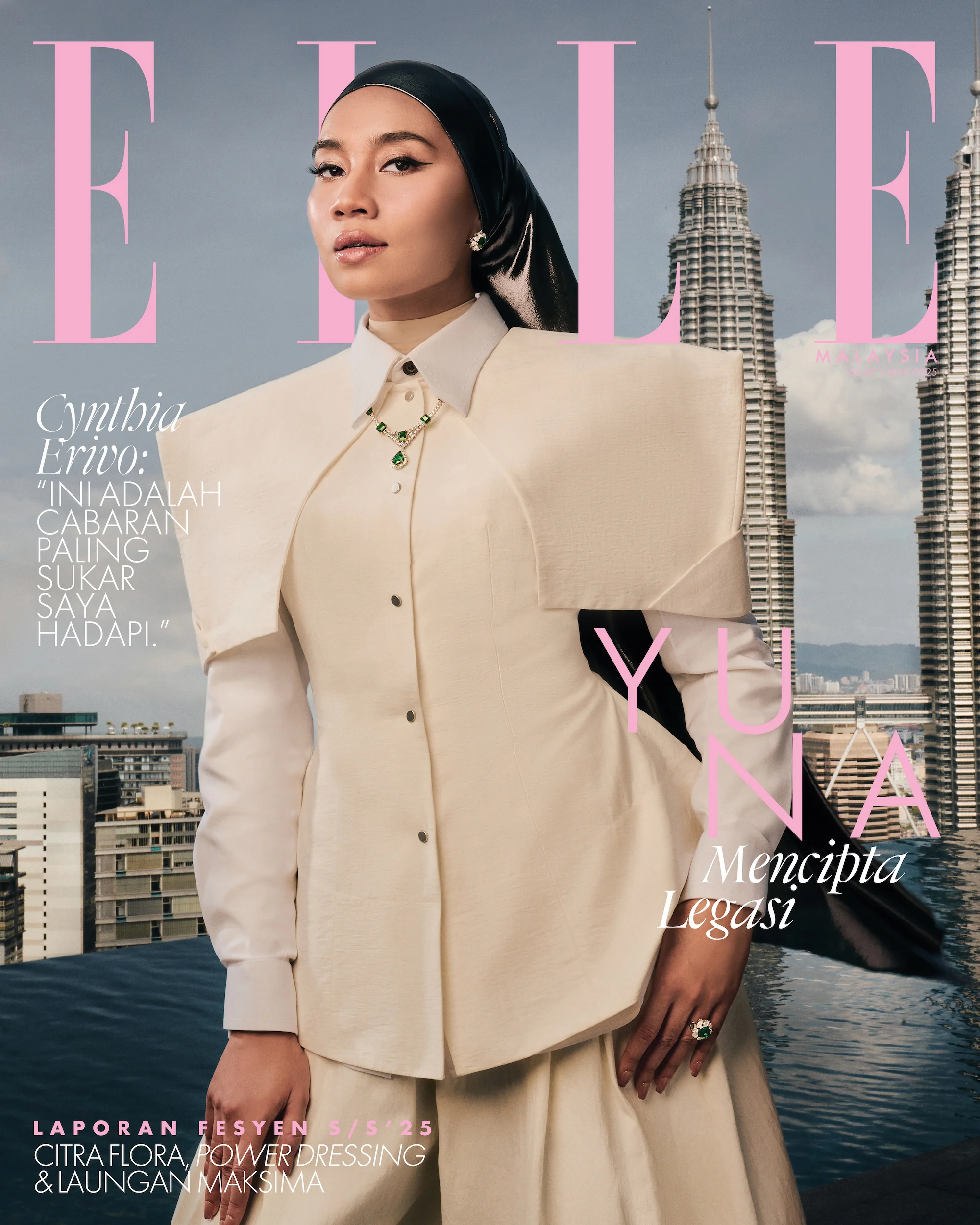Yuna for ELLE