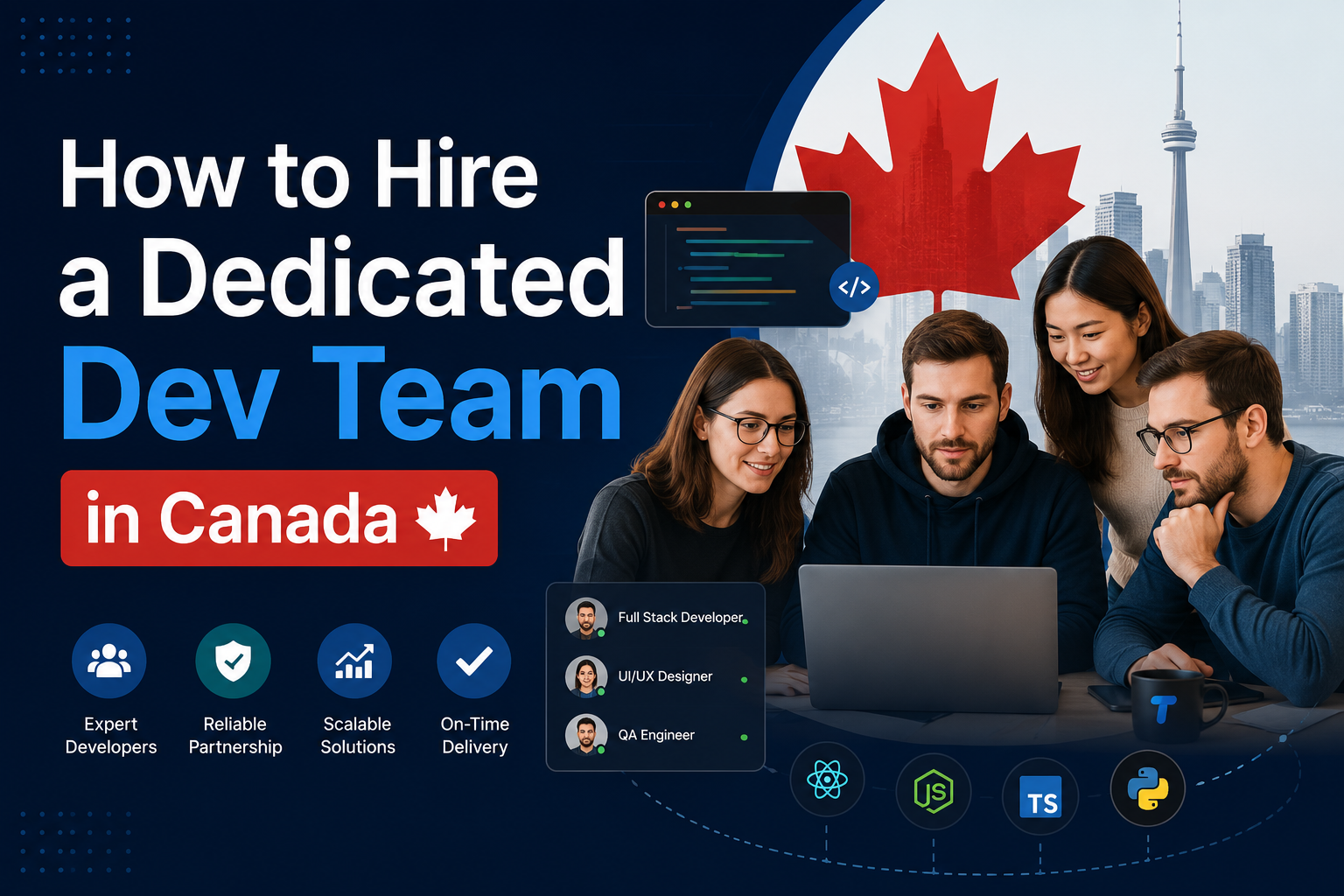 How to Hire a Dedicated Dev Team in Canada