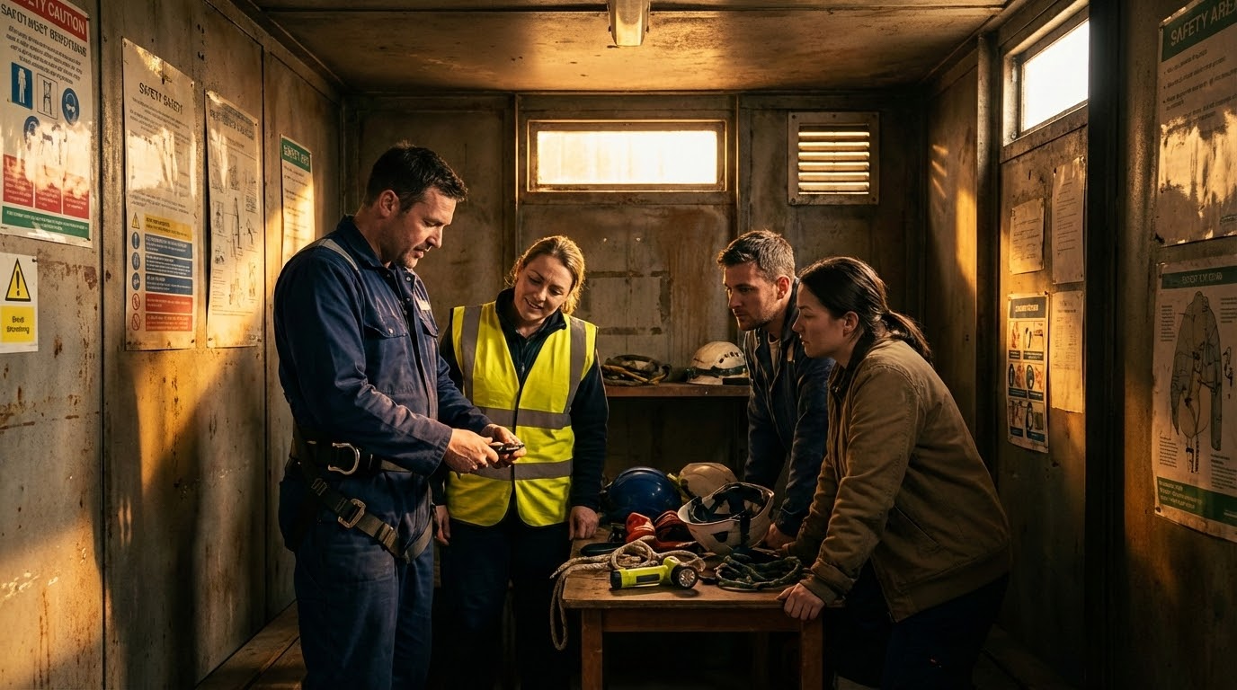 การอบรมในที่อับอากาศ: สิ่งที่ต้องรู้เพื่อความปลอดภัยในปี 2026