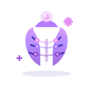 a computer and phone with a plus sign