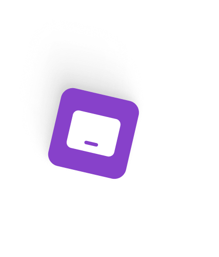 Purple square icon