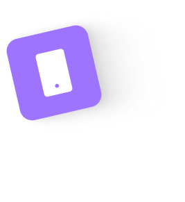 White smartphone icon 