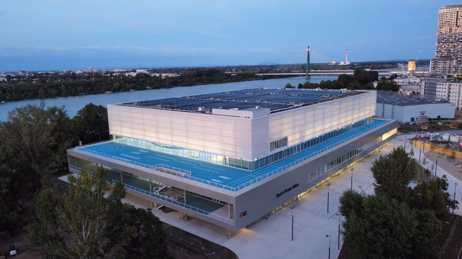 Persönliche Referenz Arch. Dipl.-Ing. Daniel Kernegger – Sportarena Wien, ÖBA