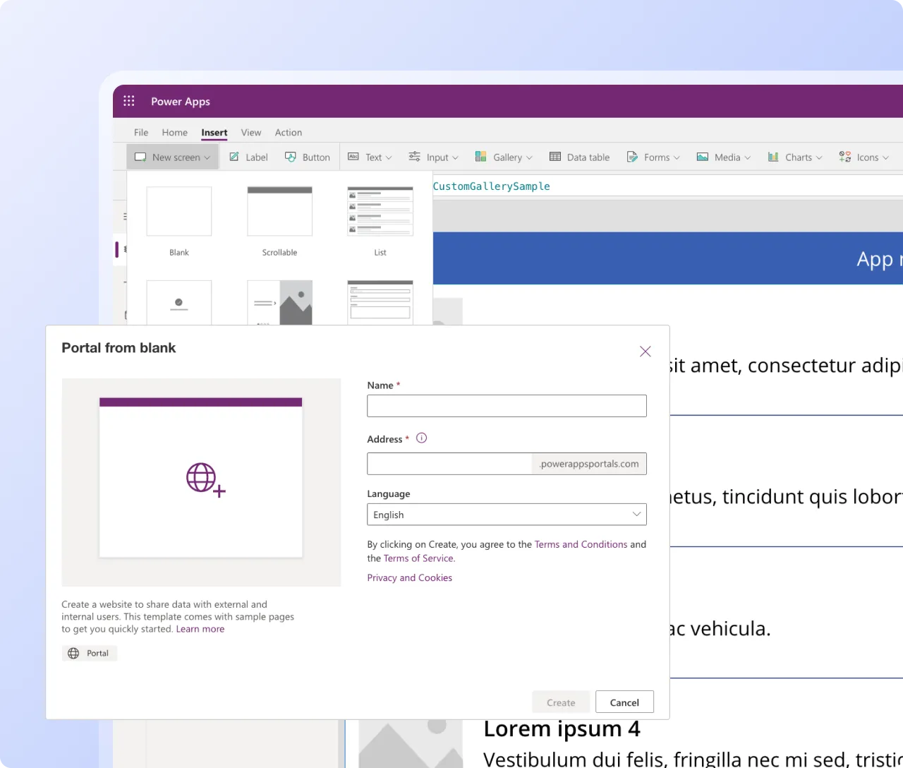 Power Apps Example Image