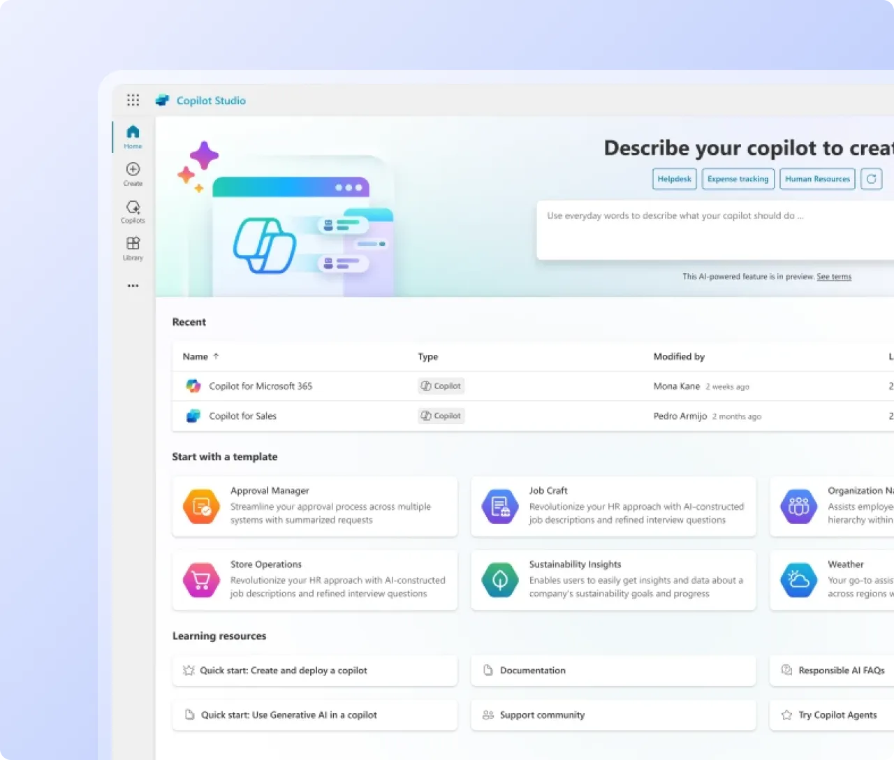 Copilot Studio Example Image