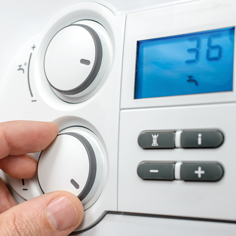 enflame heating and plumbing van