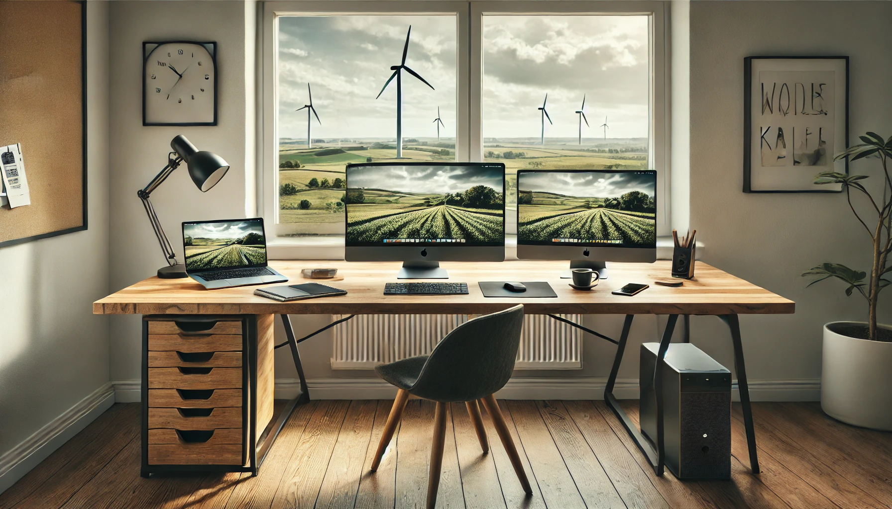 Remote Arbeitsplatz in Hamburg