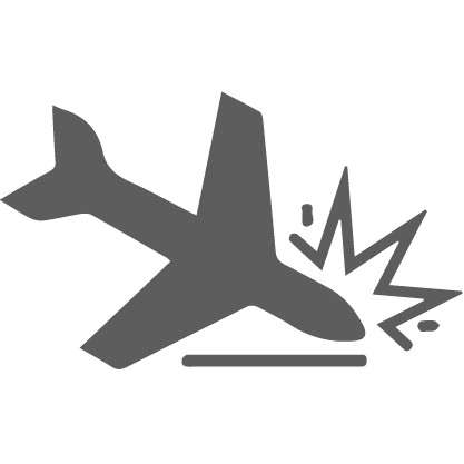 Accidental Death and Flight Accident Coverage icon