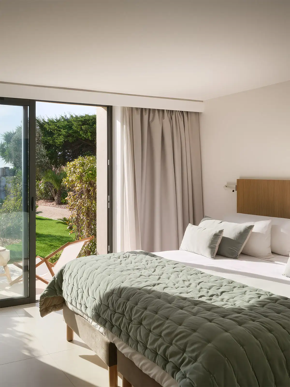 Chambre de luxe avec vue mer à la Villa L'Île Verte, La Ciotat Provence