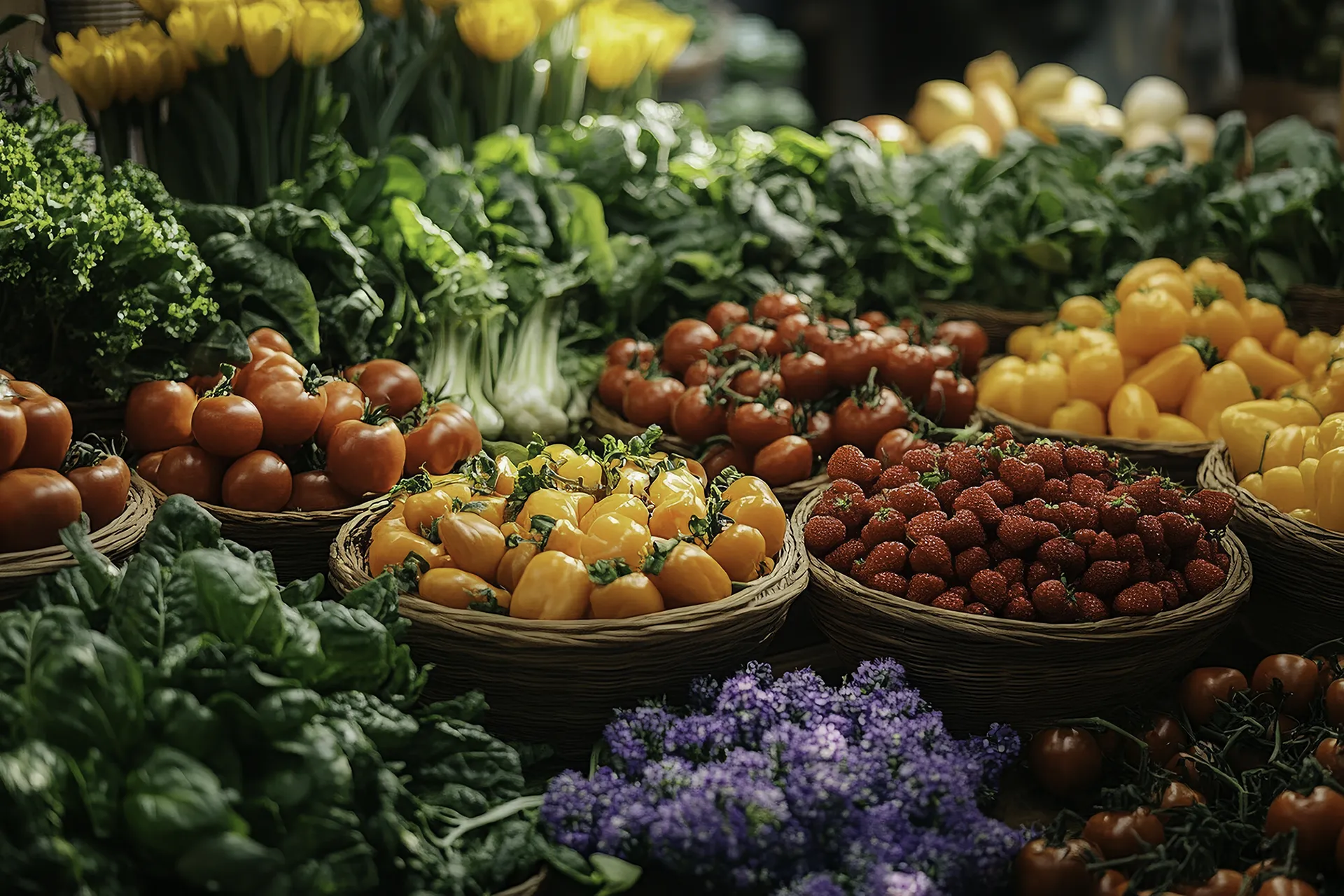Marché provençal de Sanary-sur-Mer - produits locaux et artisans de Provence