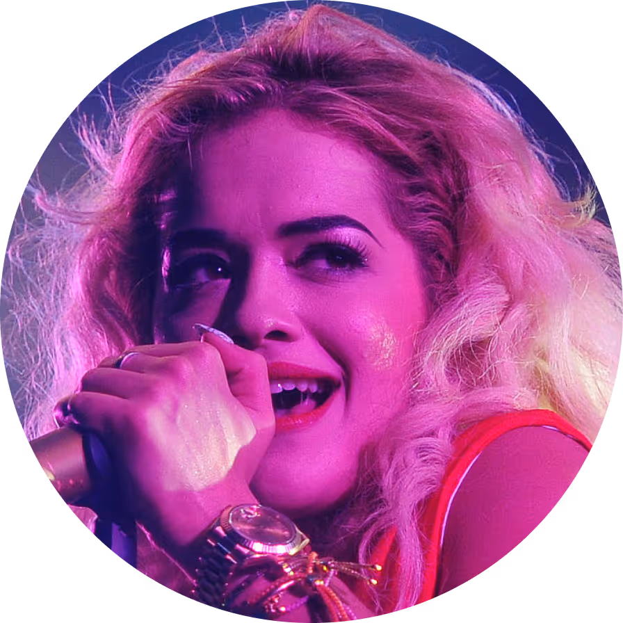 Portrait of Rita Ora