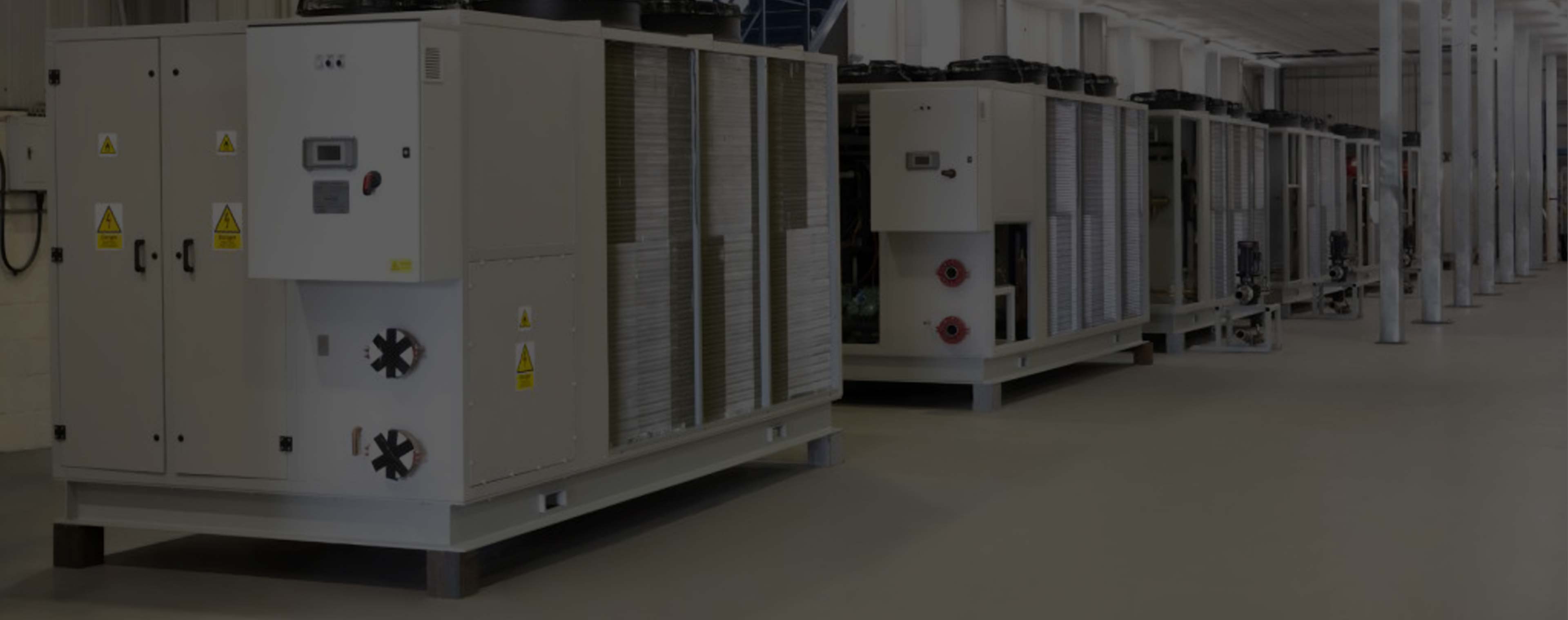 Excool SP ASHPs in factory